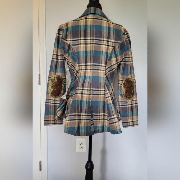 ARATTA Dulce Plaid Blazer Sz S NWT - Picture 3 of 13